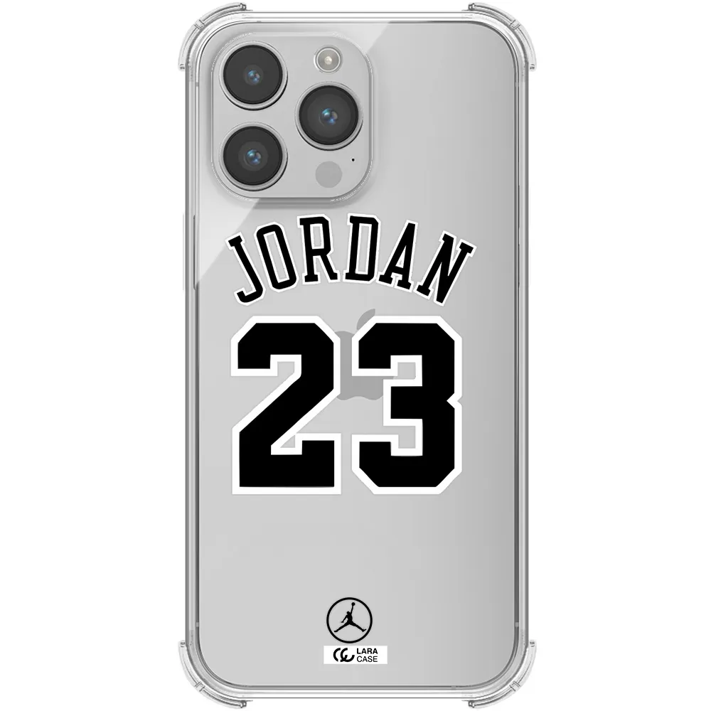 Twenty Three Jordan Apple iPhone 14 pro max Clear PC Case