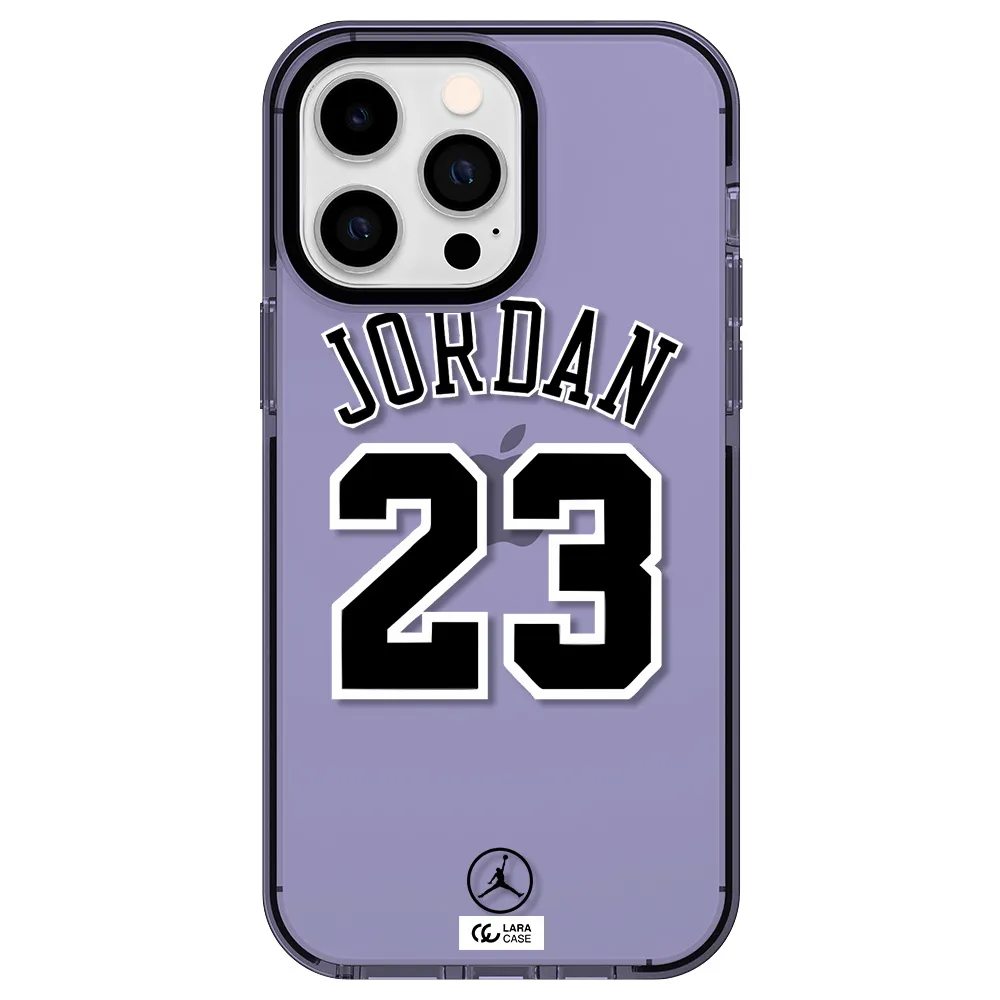 Twenty Three Jordan Apple iPhone 15 Pro Max impact Lilac Case