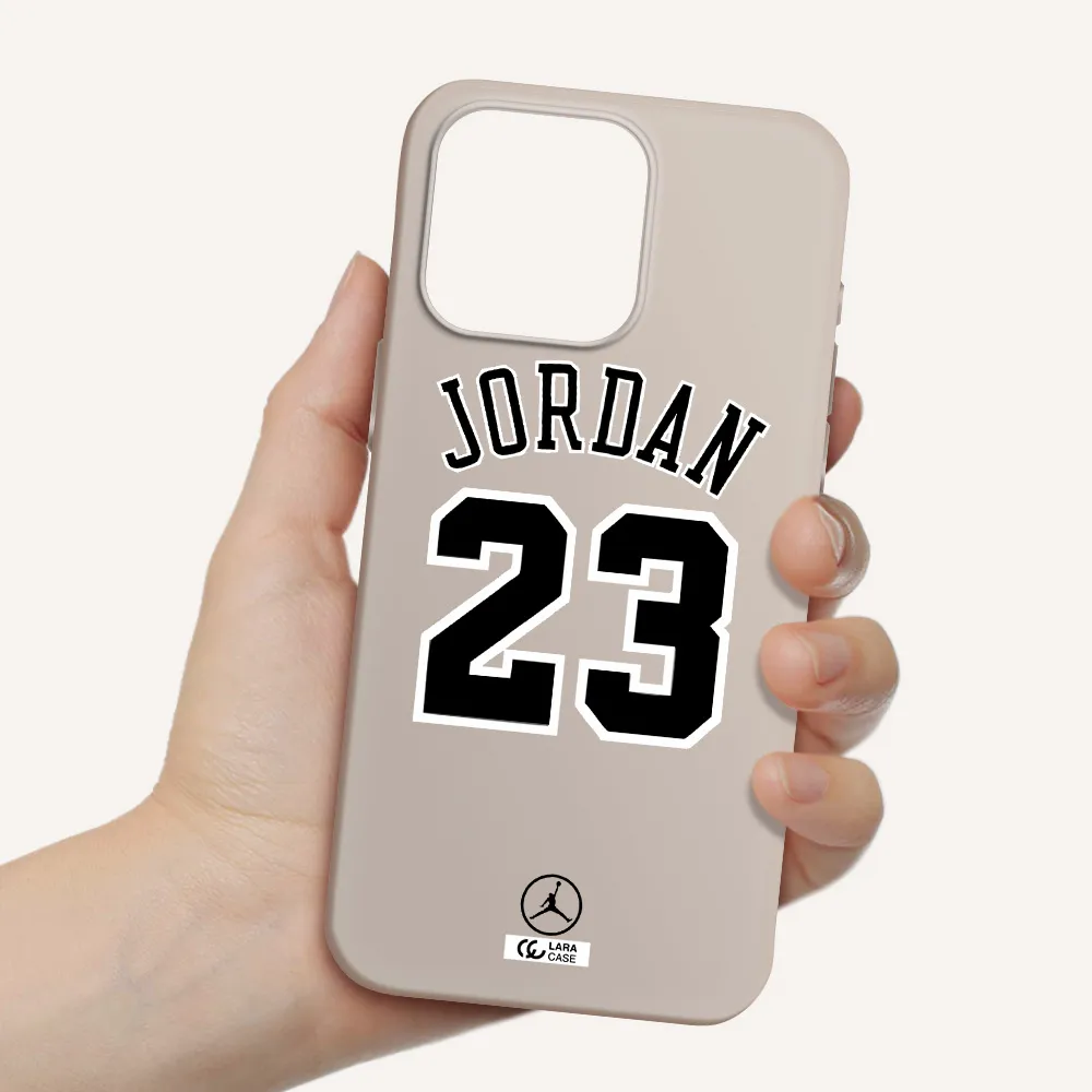 Twenty Three Jordan Apple Iphone 15 Pro max Silicone Stone Case
