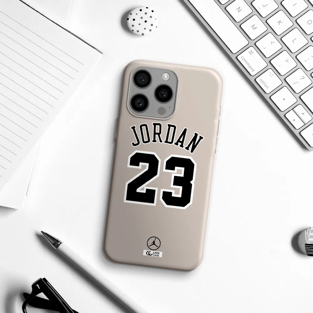 Twenty Three Jordan Apple Iphone 15 Pro max Silicone Stone Case