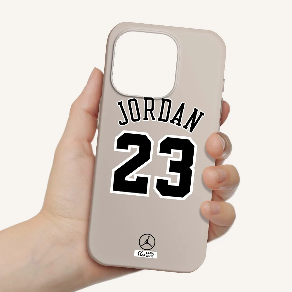 Twenty Three Jordan Apple Iphone 15 Pro Silicone Stone Case