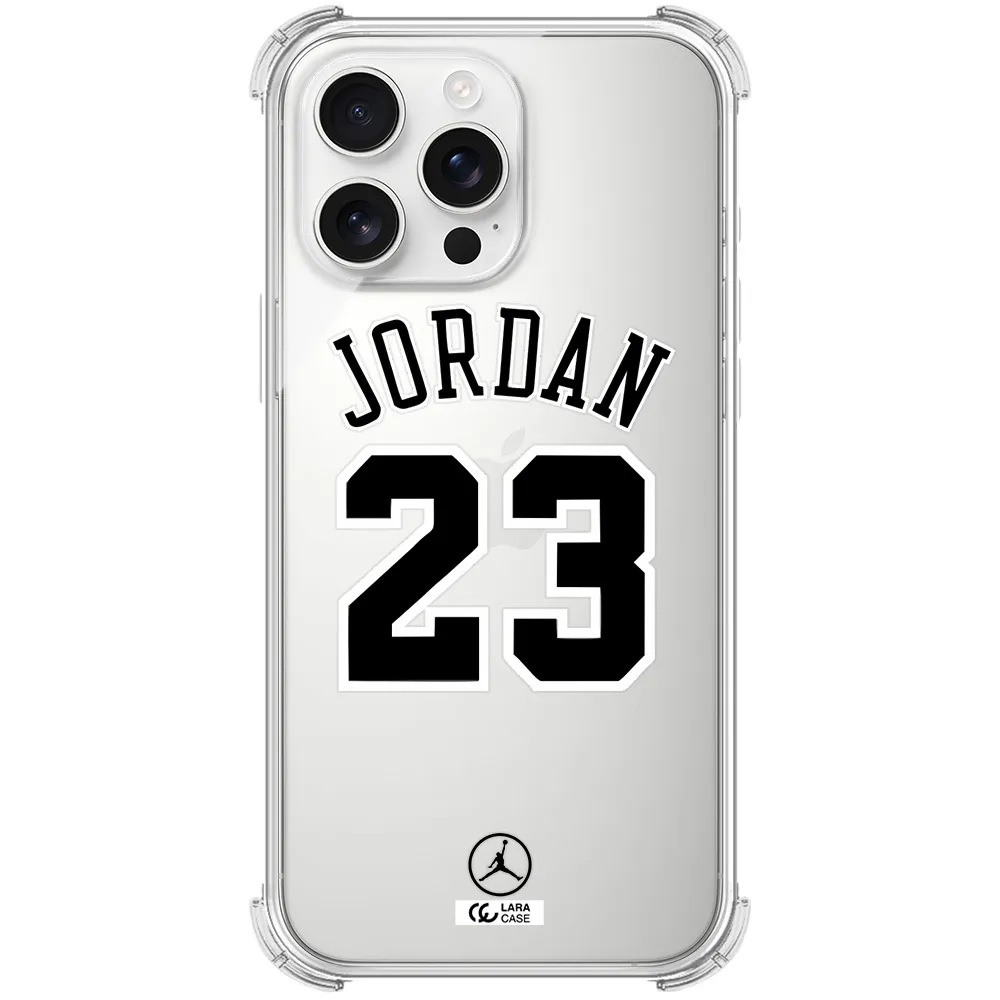 Twenty Three Jordan Apple Iphone 16 Pro Max Clear Pc Case
