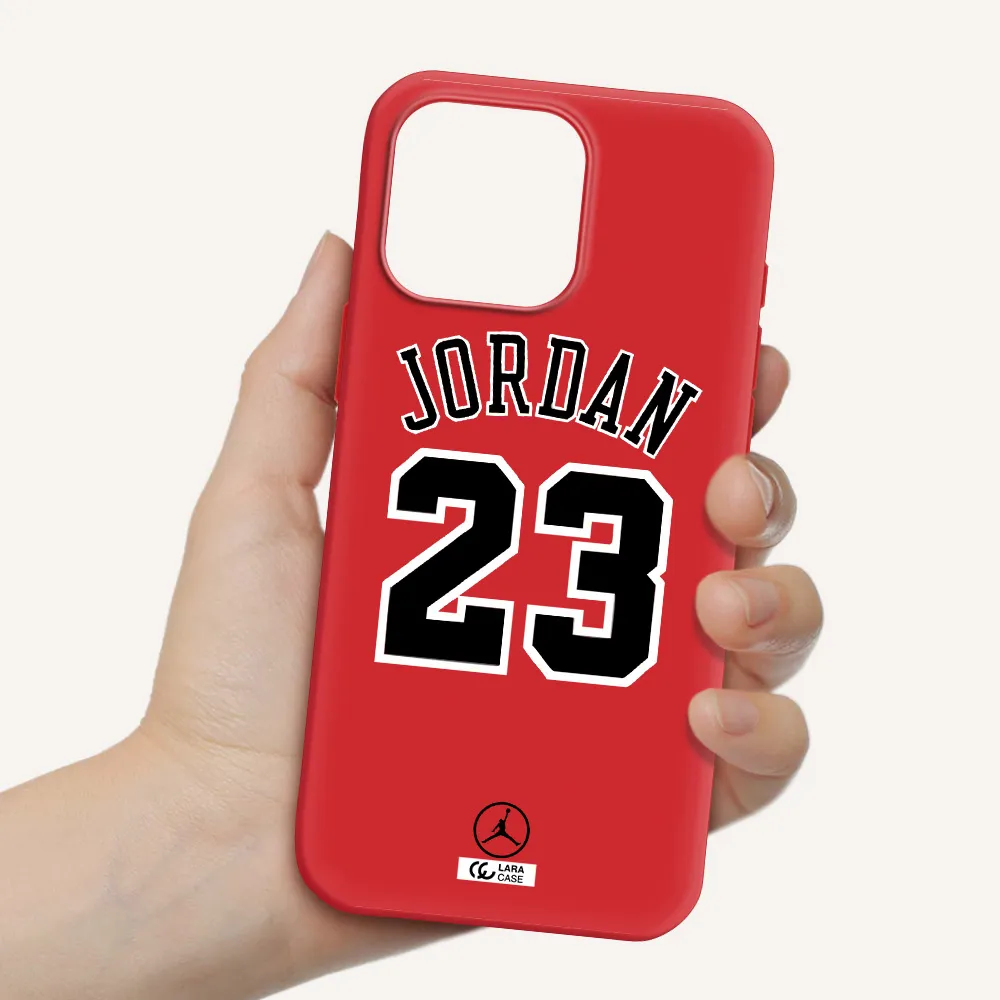 Twenty Three Jordan Apple Iphone 16 Pro Max Silicone Stone Case