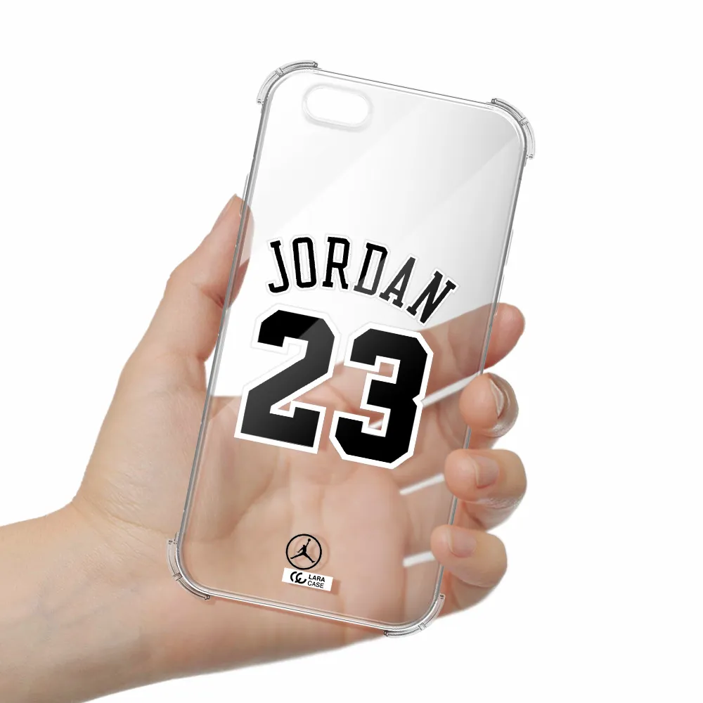 Twenty Three Jordan Apple iPhone 6 Clear PC Case
