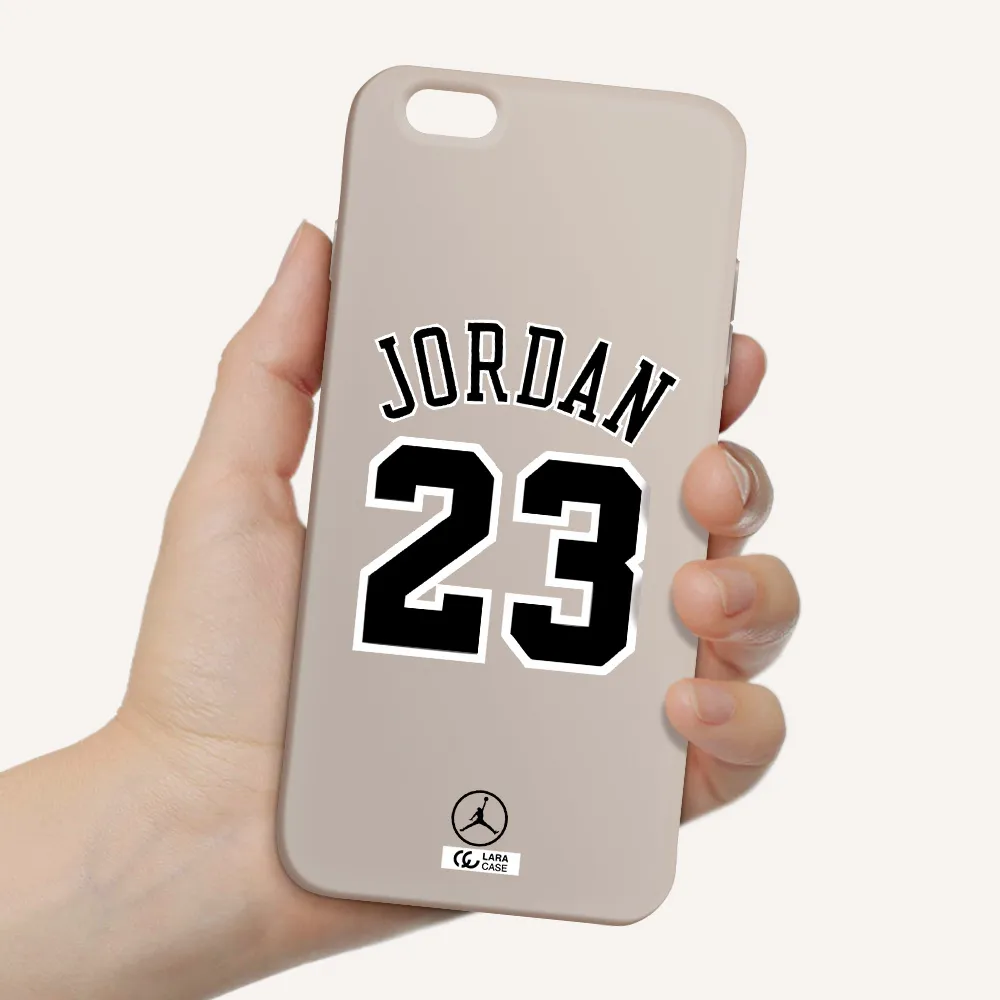 Twenty Three Jordan Apple iPhone 6 s plus Silicone Stone Case