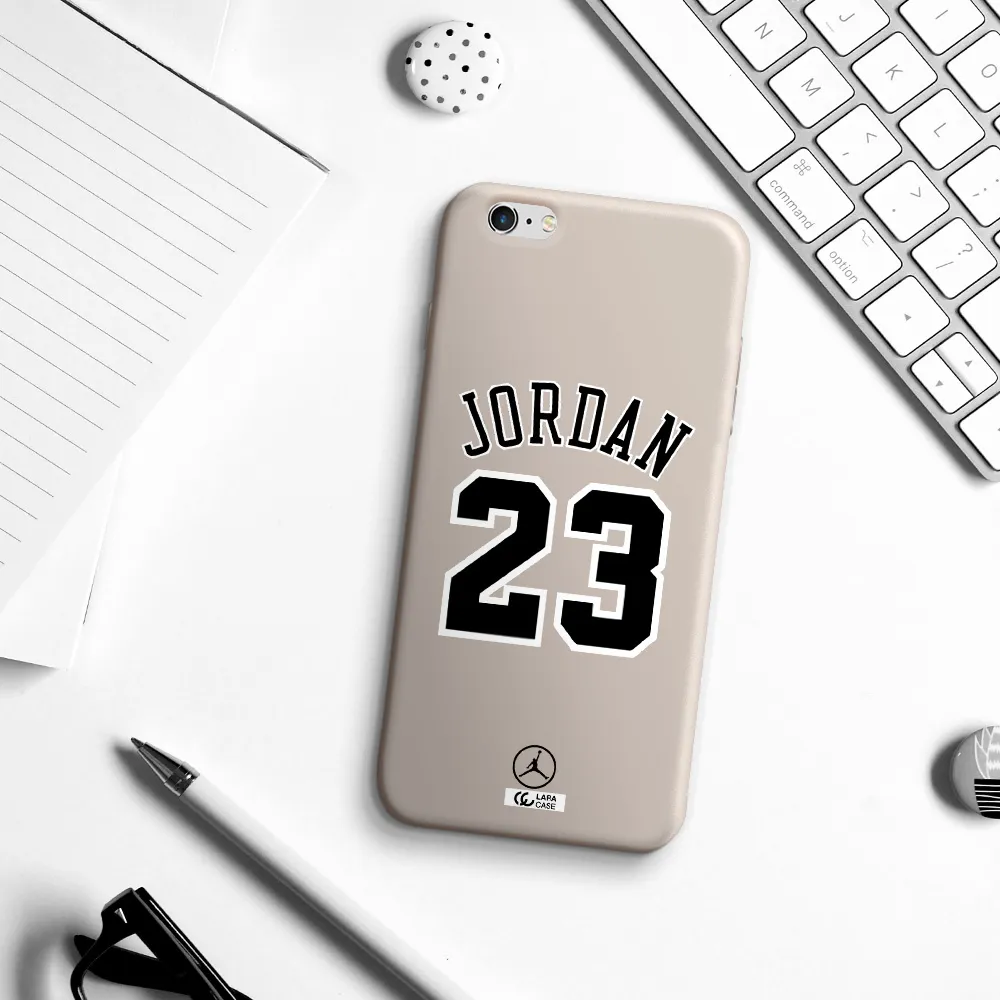 Twenty Three Jordan Apple iPhone 6 s plus Silicone Stone Case