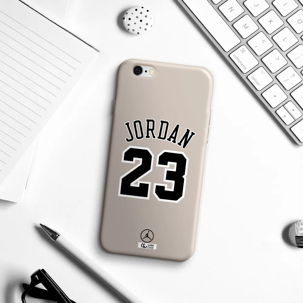 Twenty Three Jordan Apple iPhone 6 Silicone Stone Case