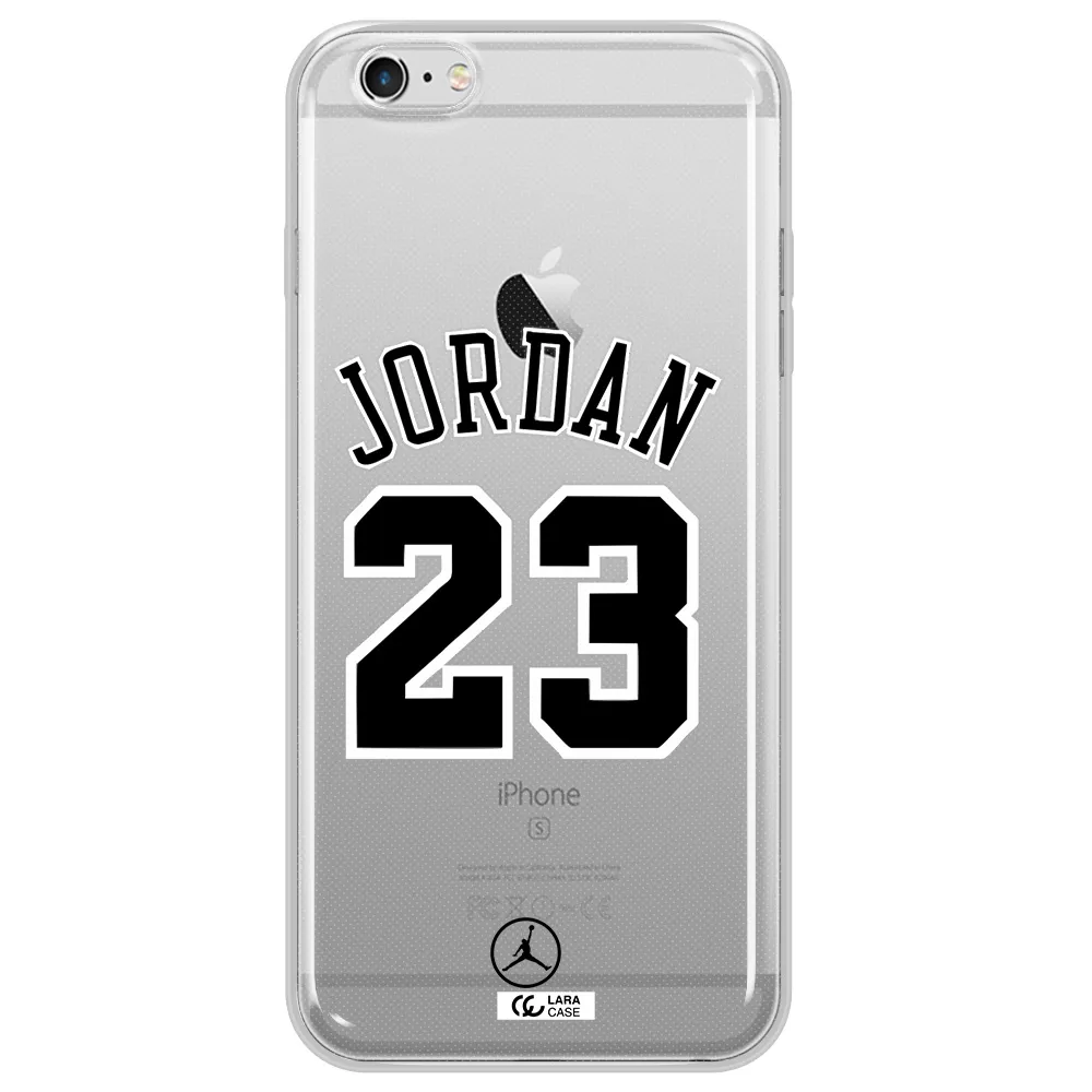 Twenty Three Jordan Apple iPhone 6S Clear TPU Case
