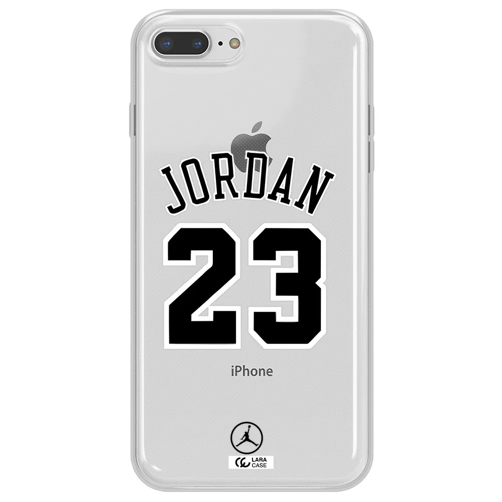 Twenty Three Jordan Apple iPhone 7 plus Clear TPU Case