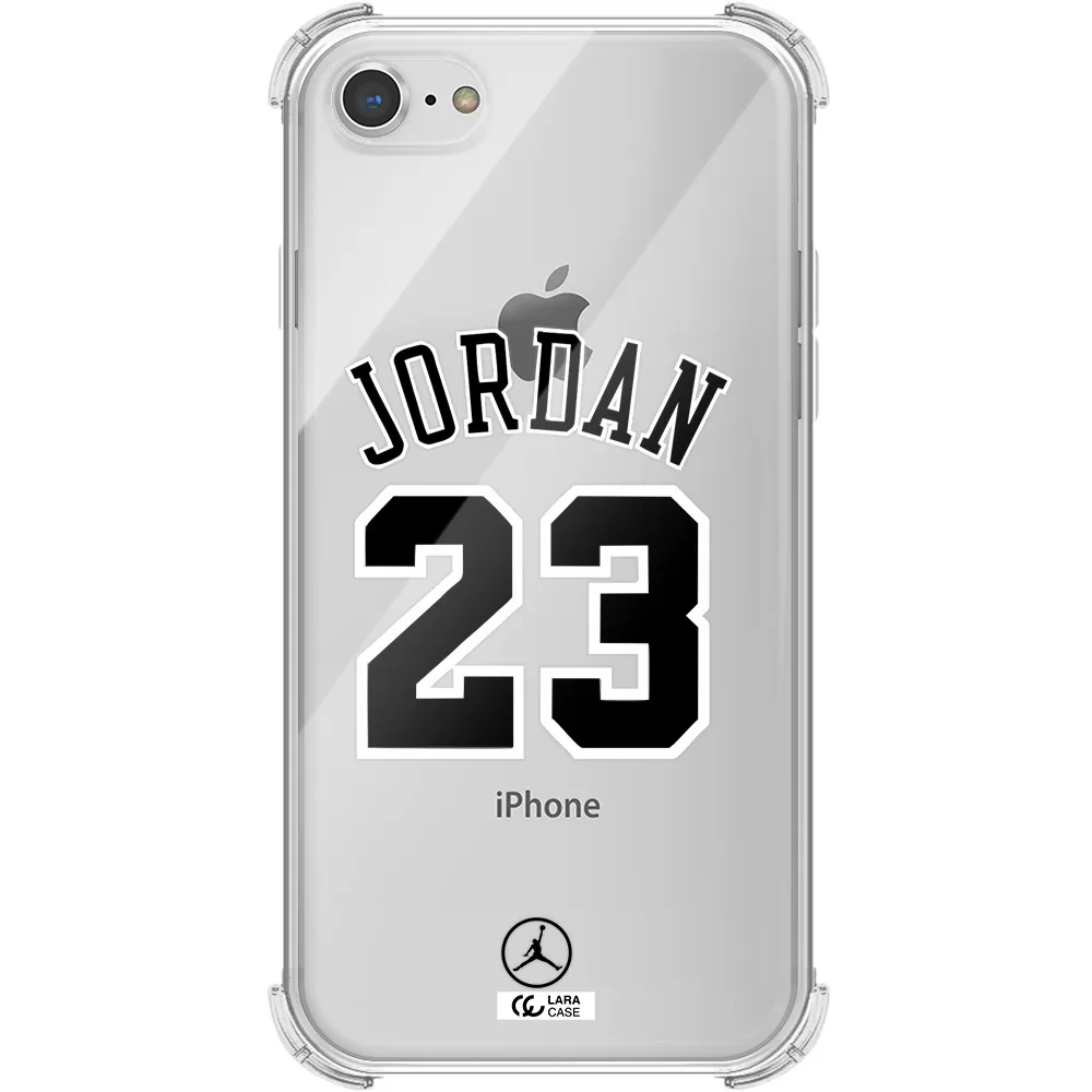 Twenty Three Jordan Apple iPhone 8 Clear PC Case