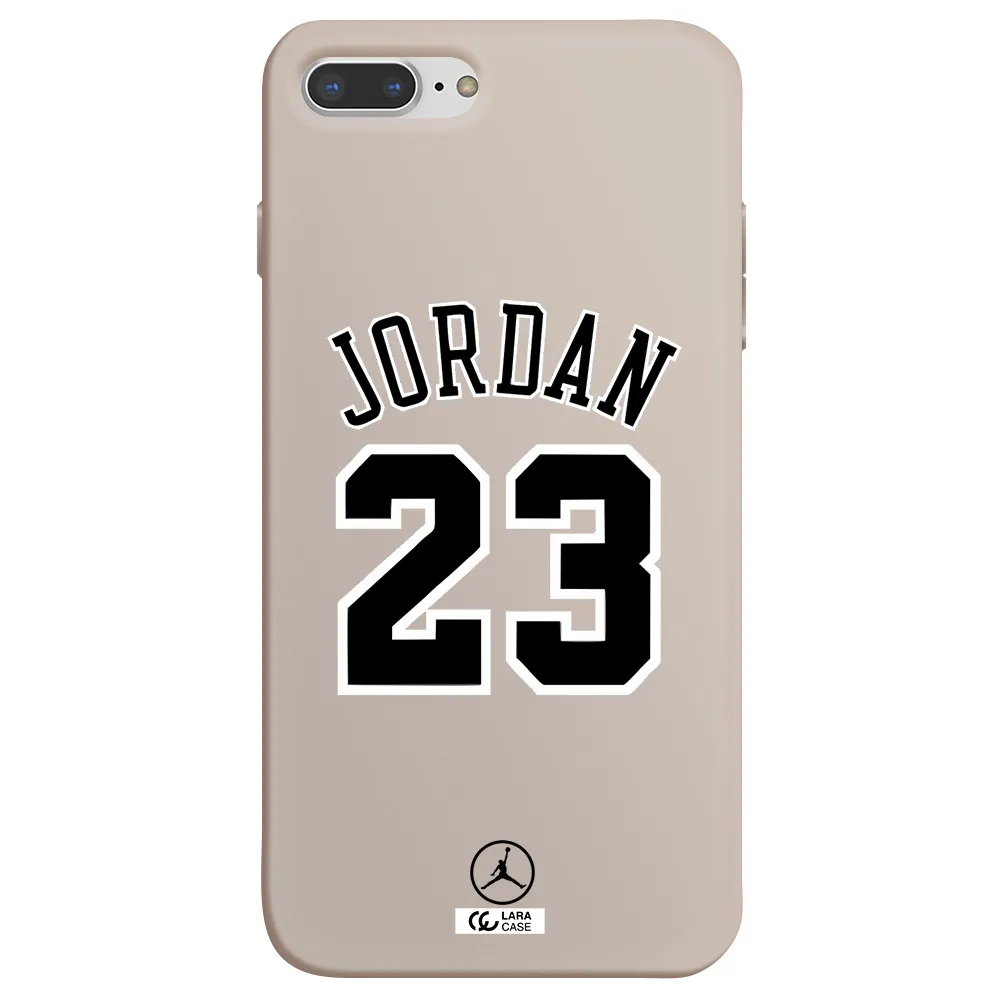 Twenty Three Jordan Apple iPhone 8 plus Silicone Stone Case