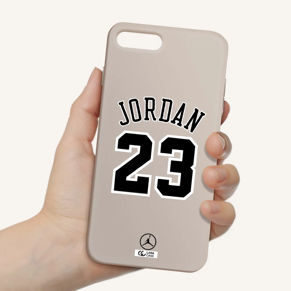 Twenty Three Jordan Apple iPhone 8 plus Silicone Stone Case