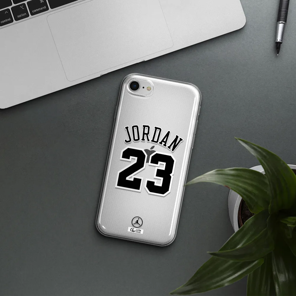 Twenty Three Jordan Apple Iphone Se 2020 Clear Tpu Case