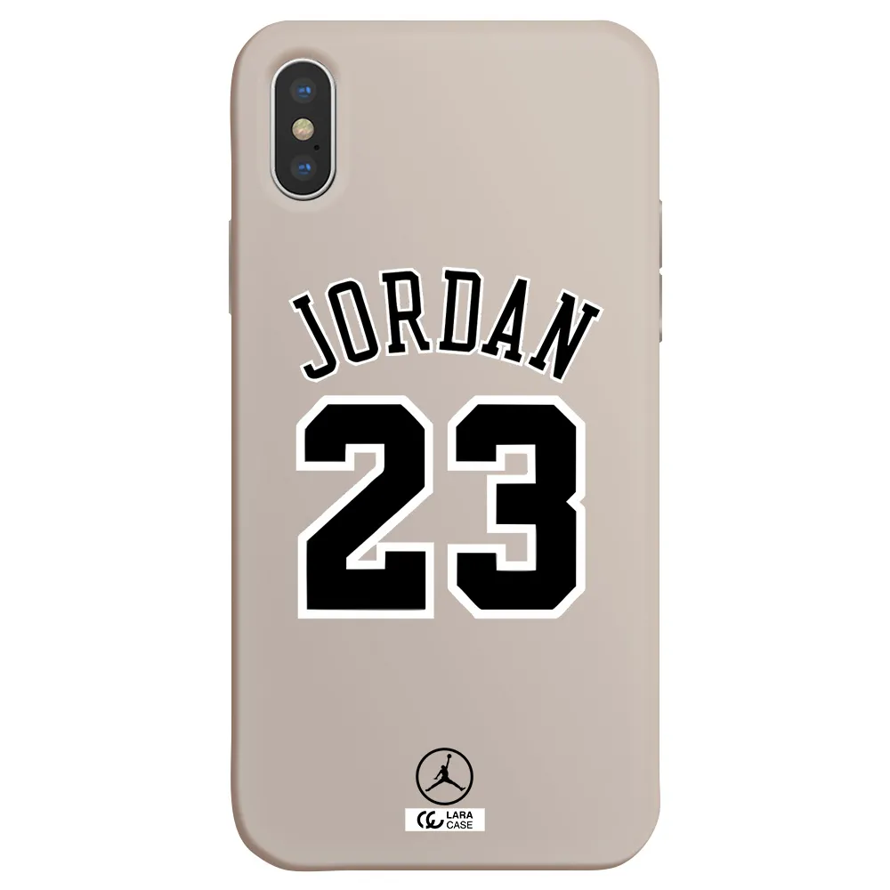 Twenty Three Jordan Apple iPhone XS Silicone Stone Case
