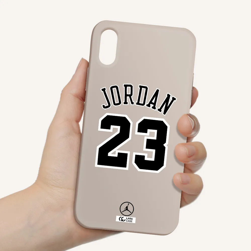 Twenty Three Jordan Apple iPhone XS Silicone Stone Case