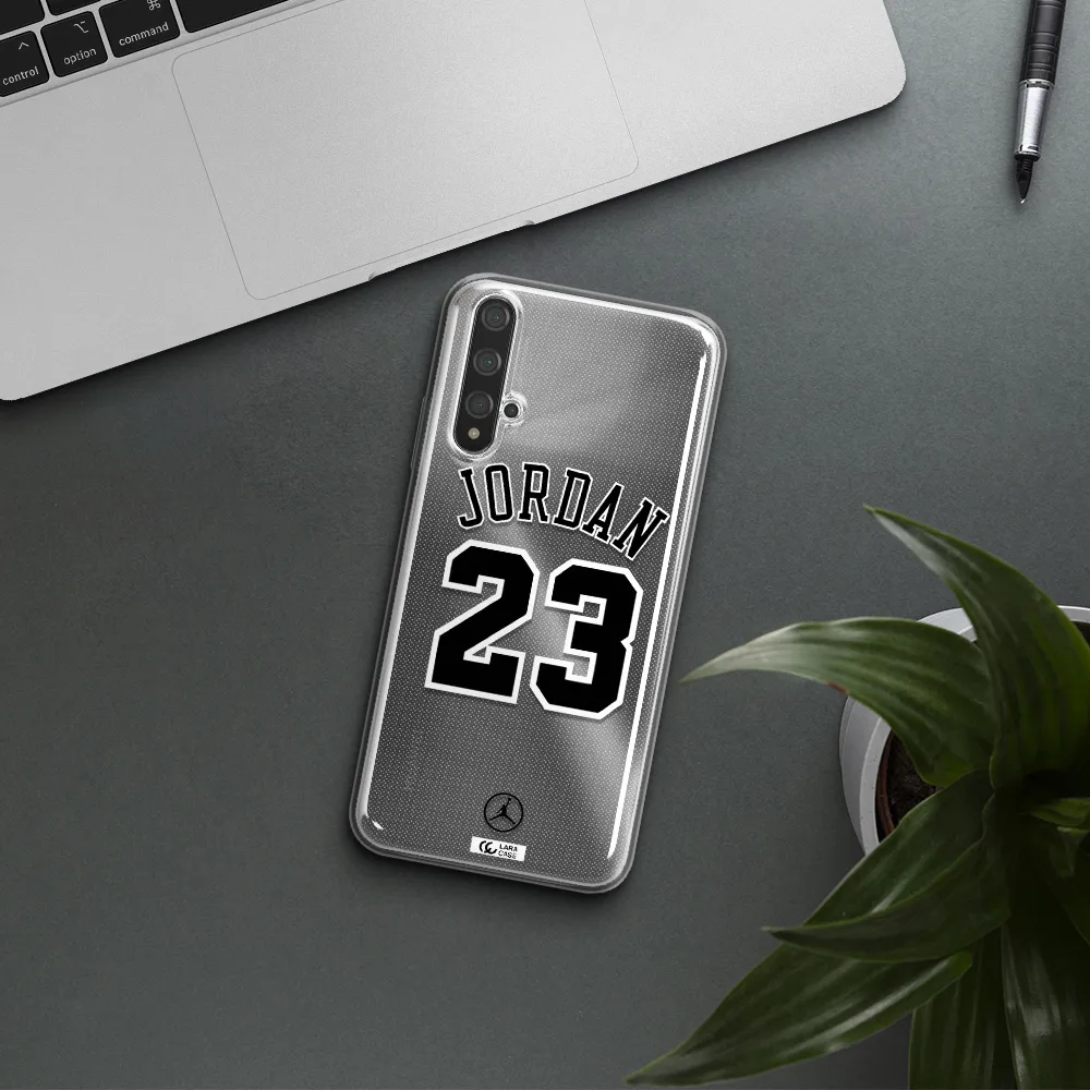 Twenty Three Jordan Huawei Nova 5t Clear TPU Case