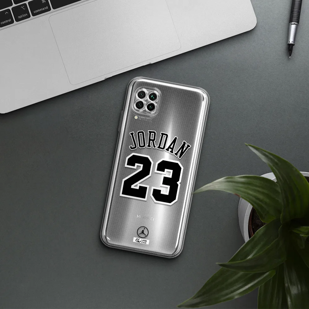Twenty Three Jordan Huawei Nova 7I Clear Tpu Case