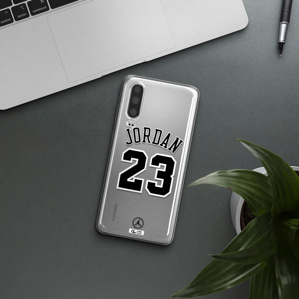 Twenty Three Jordan Huawei P30 Clear TPU Case
