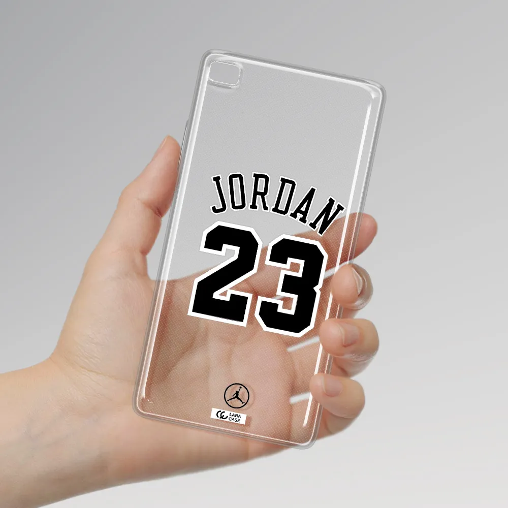 Twenty Three Jordan Huawei P8 Clear TPU Case