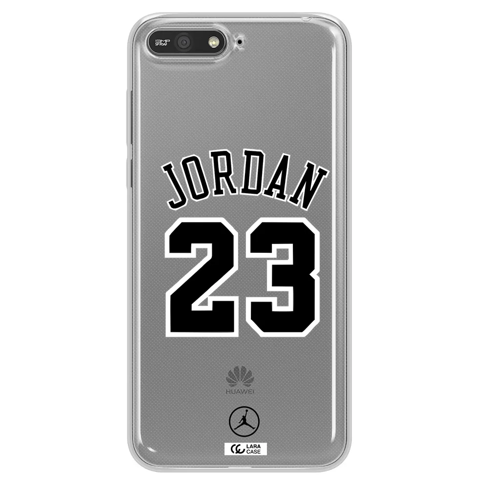 Twenty Three Jordan Huawei Y6 2018 Clear TPU Case