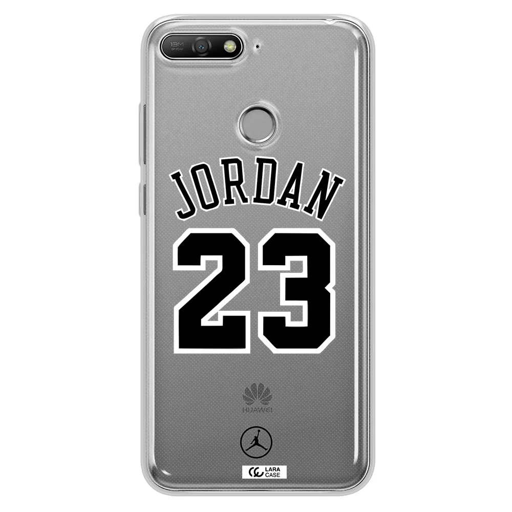 Twenty Three Jordan Huawei Y6 Prime 2018 Clear TPU Case