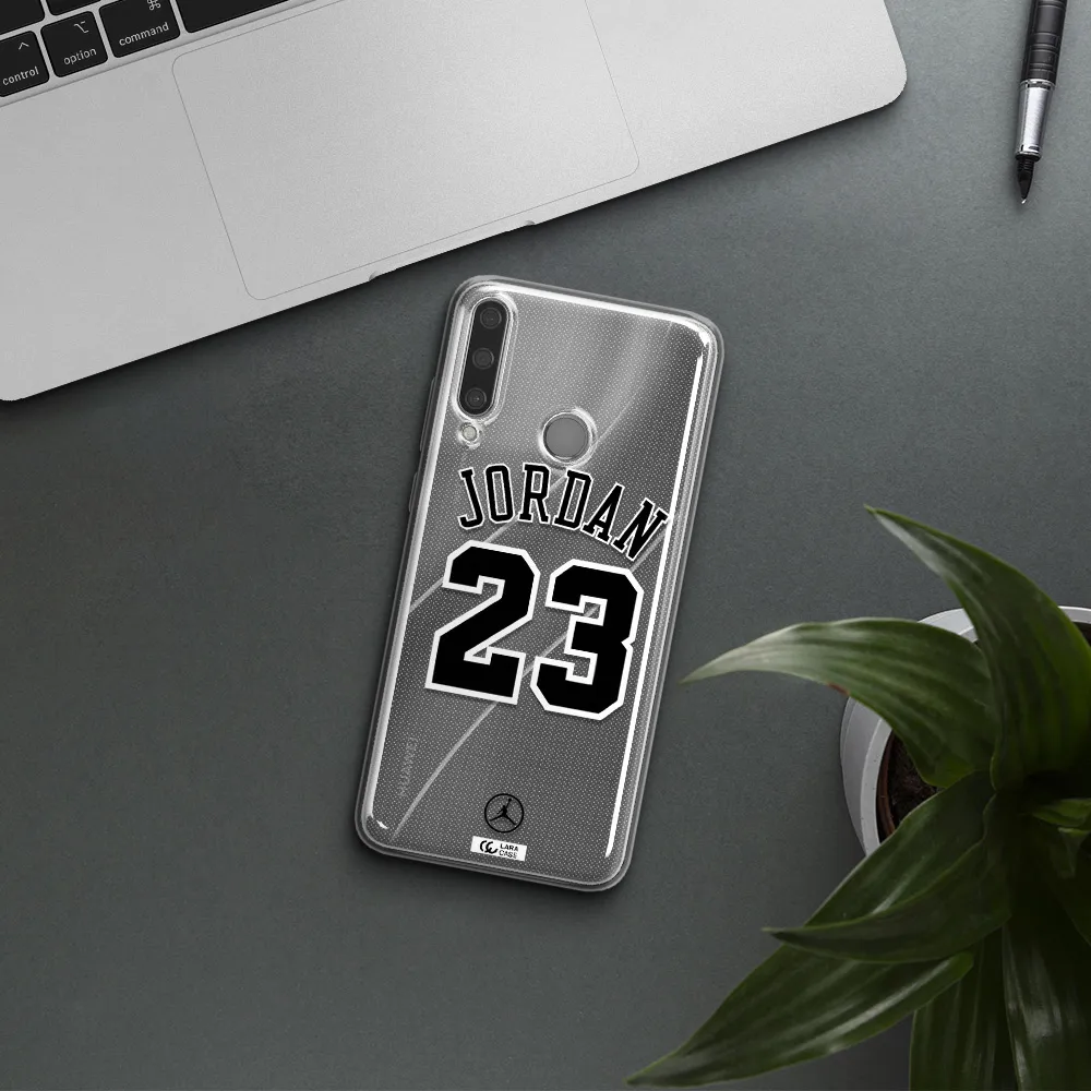 Twenty Three Jordan Huawei Y6P Clear TPU Case