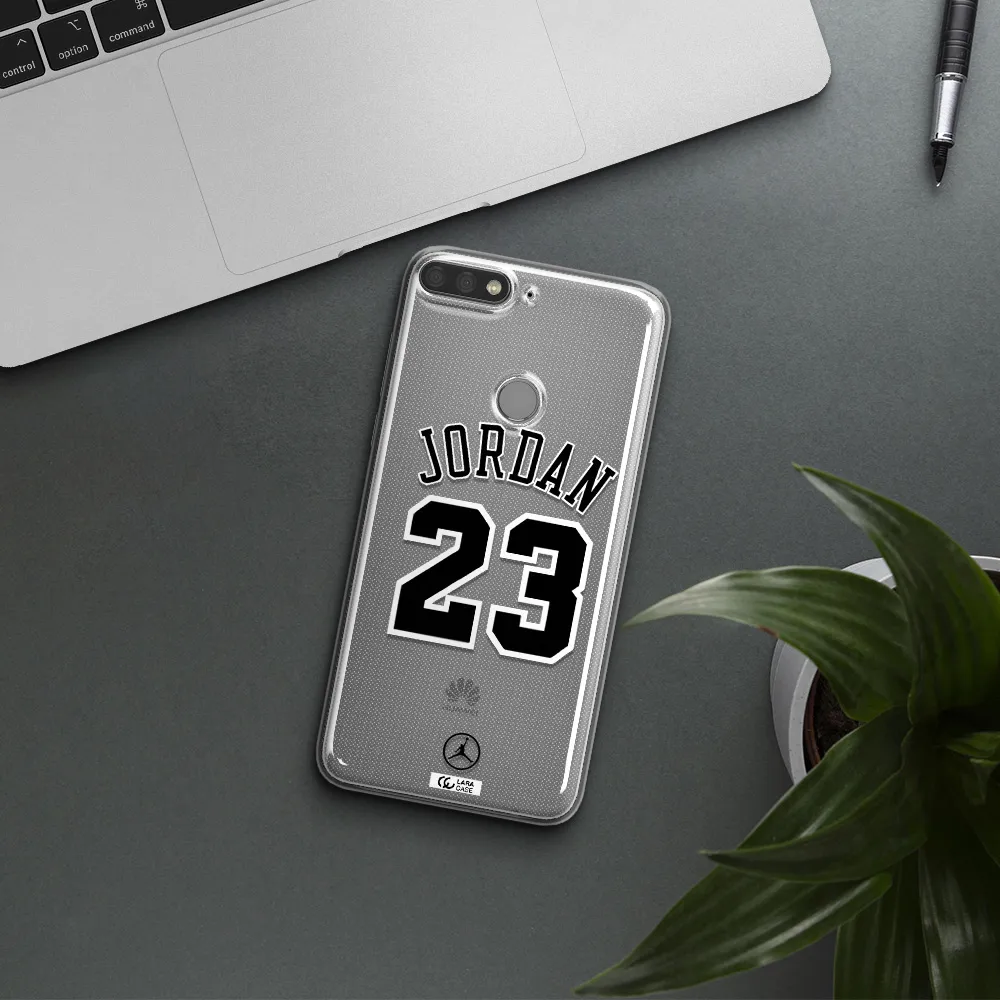 Twenty Three Jordan Huawei Y7 Prime 2018 Clear TPU Case
