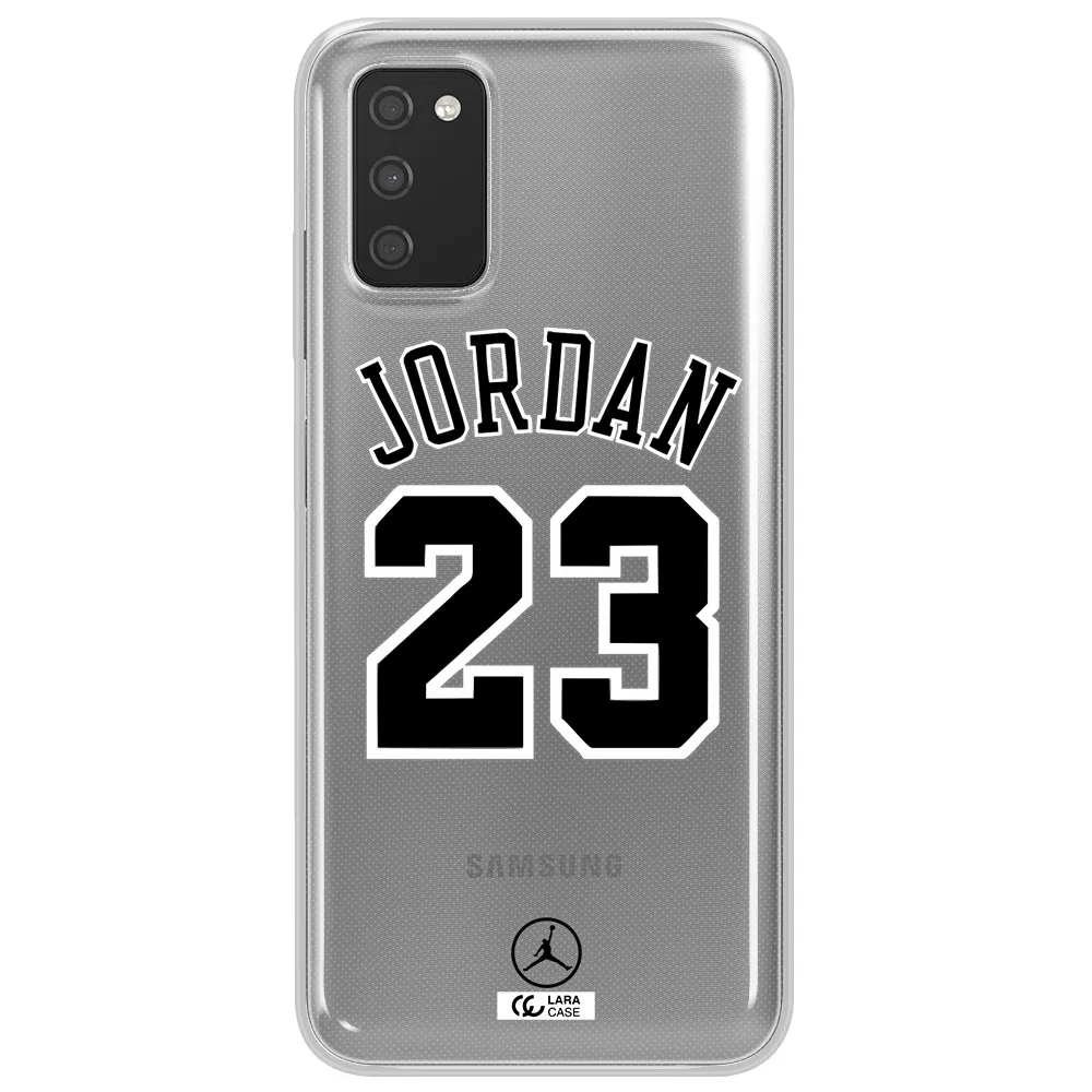 Twenty Three Jordan Samsung A03S Clear TPU Case