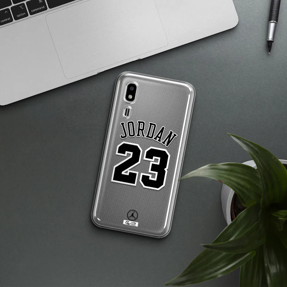 Twenty Three Jordan Samsung A2 Core Clear TPU Case