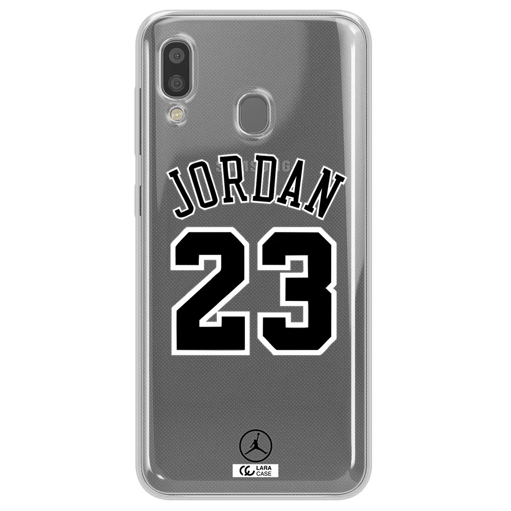 Twenty Three Jordan Samsung A20 Clear TPU Case