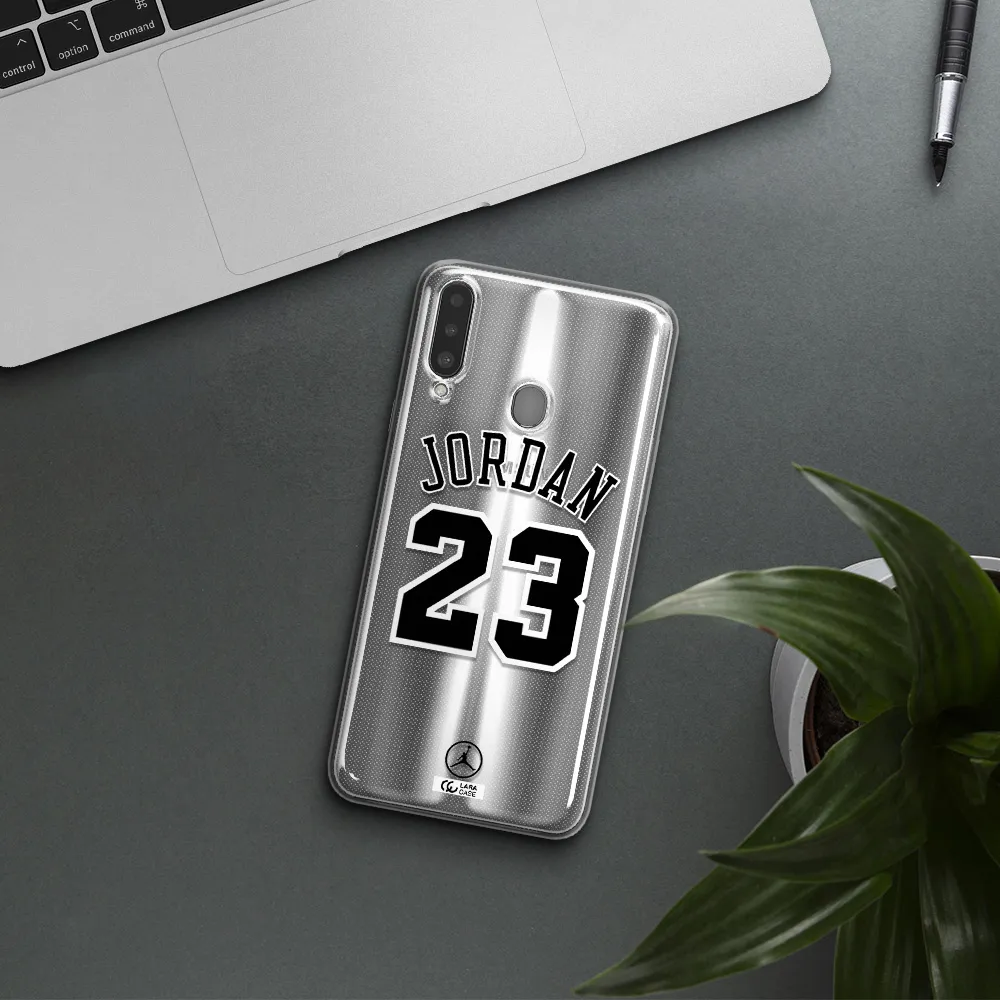 Twenty Three Jordan Samsung A20S Clear TPU Case