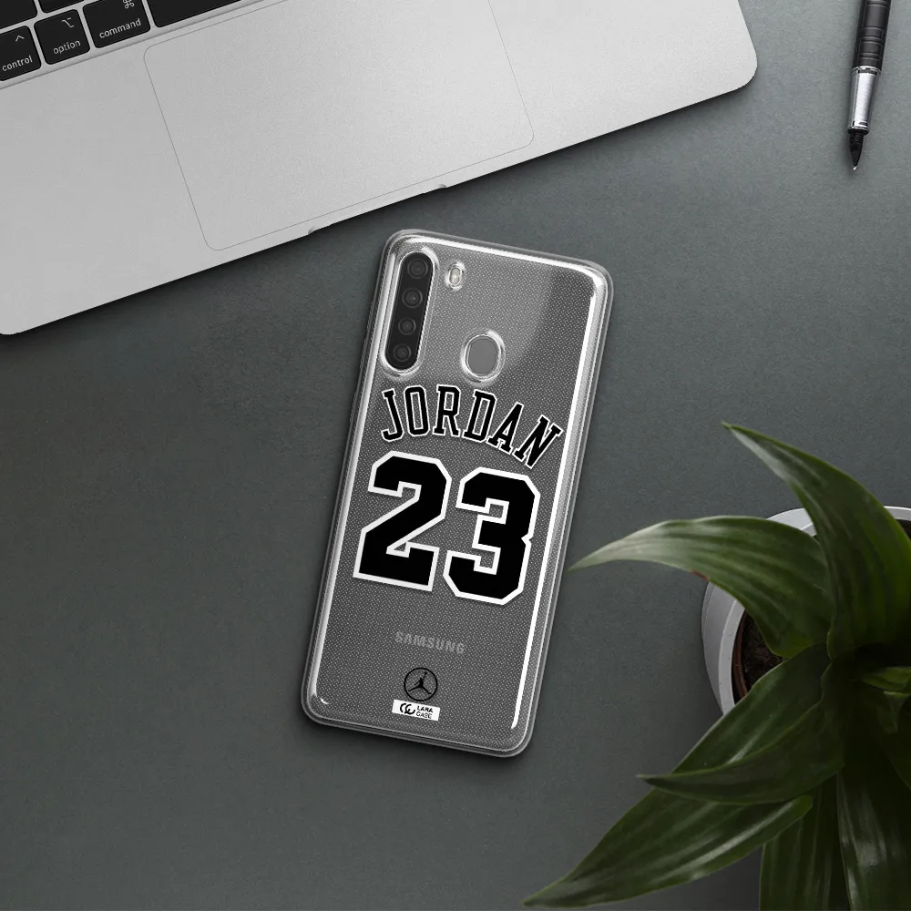 Twenty Three Jordan Samsung A21 Clear TPU Case