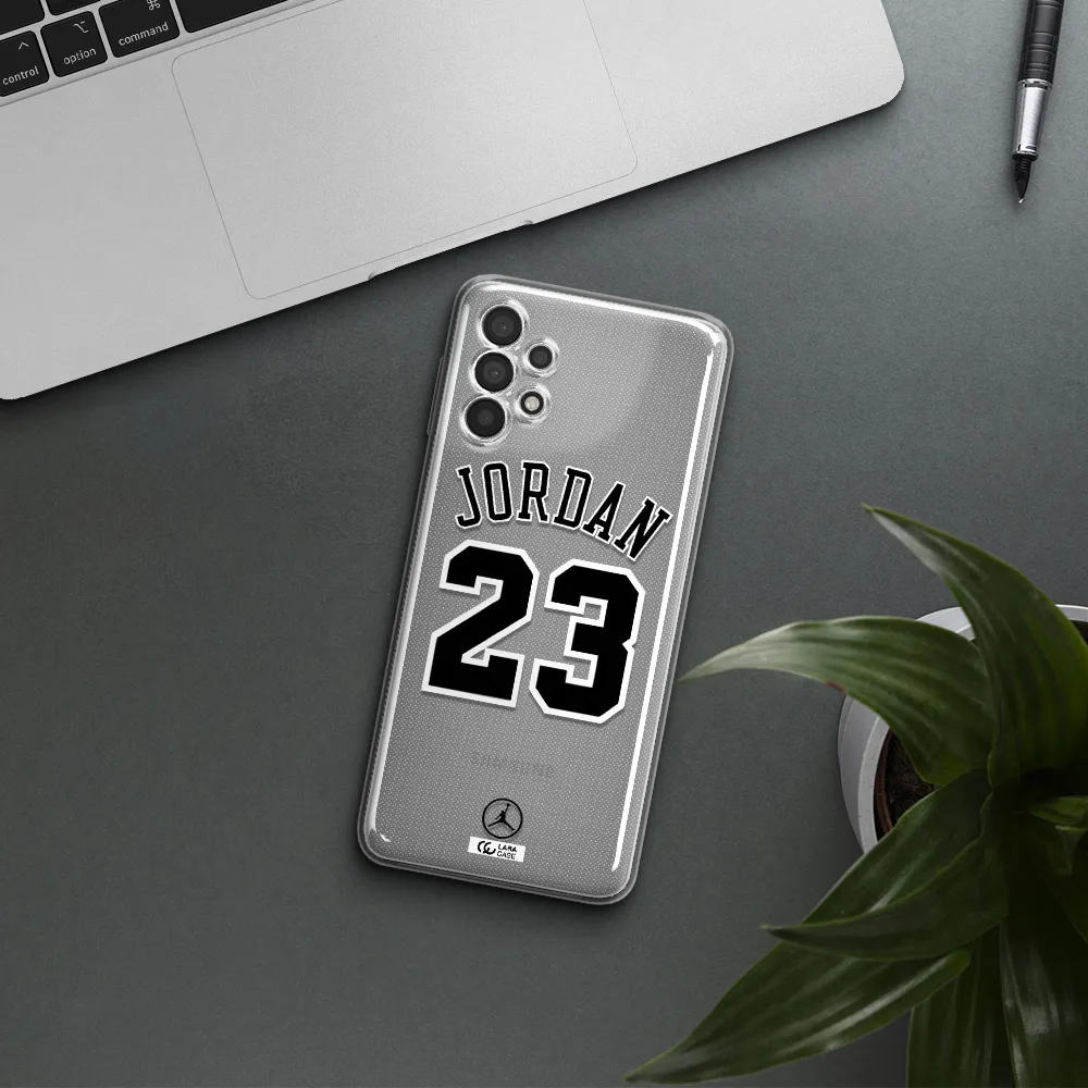 Twenty Three Jordan Samsung A32 Clear TPU Case