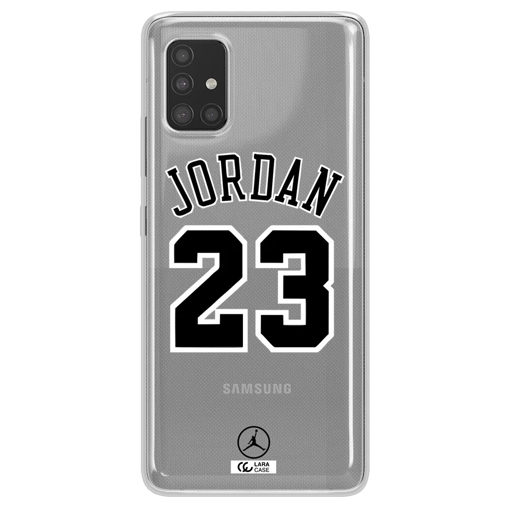 Twenty Three Jordan Samsung A51 Clear TPU Case