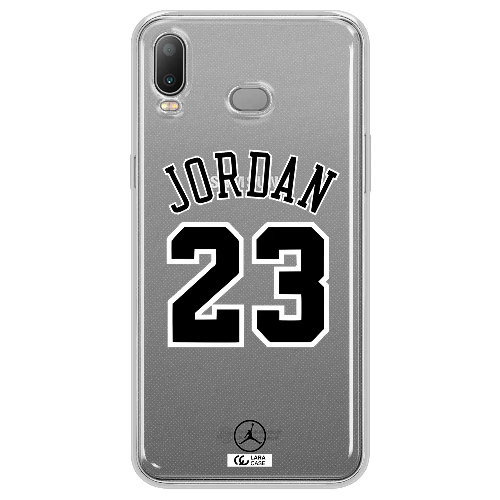 Twenty Three Jordan Samsung A6S Clear TPU Case