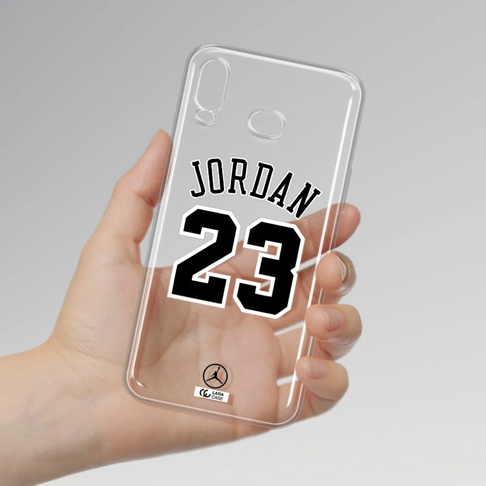 Twenty Three Jordan Samsung A6S Clear TPU Case