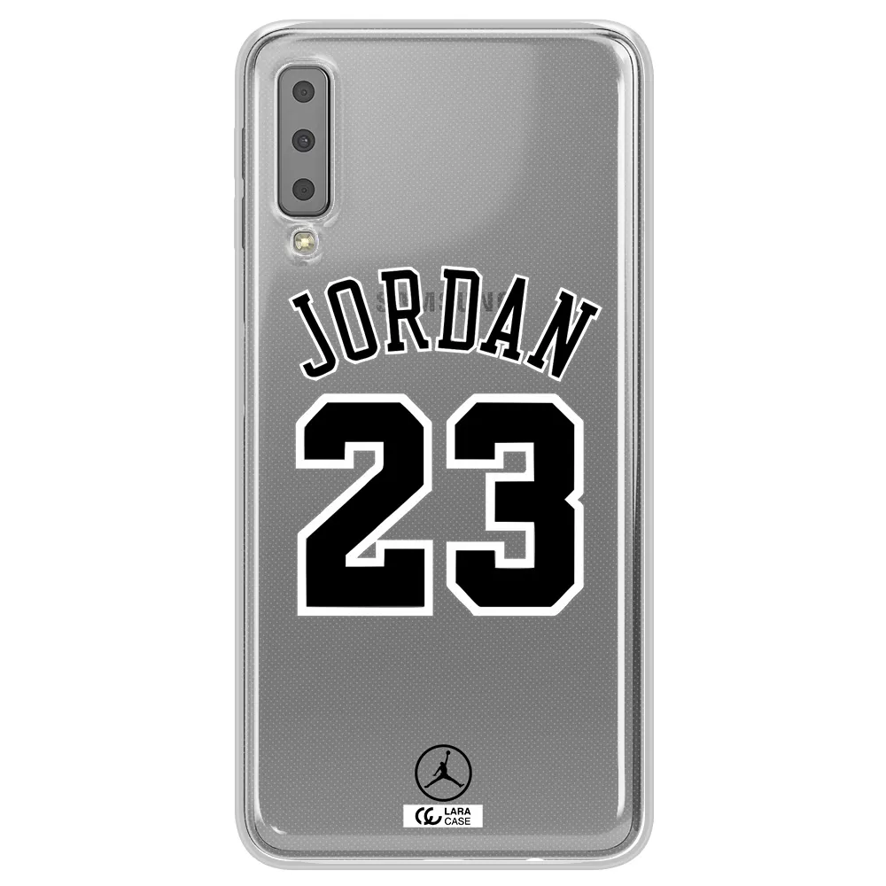 Twenty Three Jordan Samsung A7 2018 Clear TPU Case