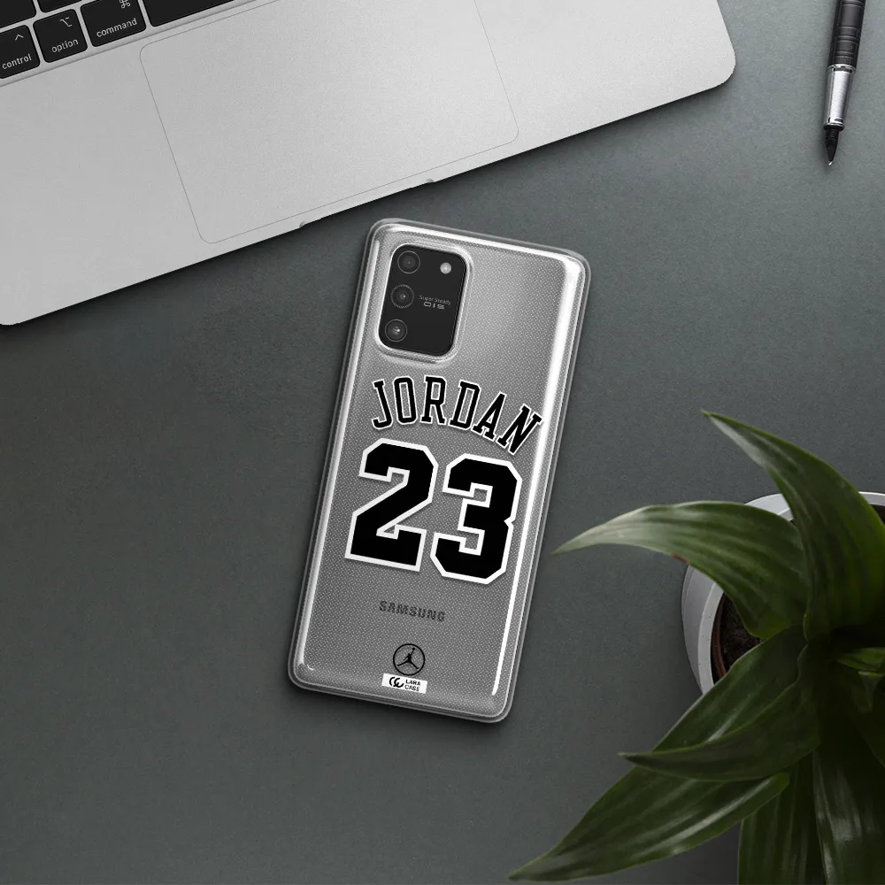 Twenty Three Jordan Samsung A91 Clear TPU Case