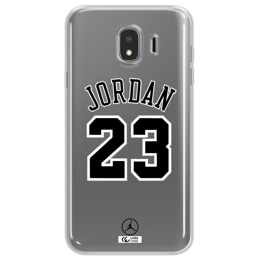 Twenty Three Jordan Samsung J4 Clear TPU Case