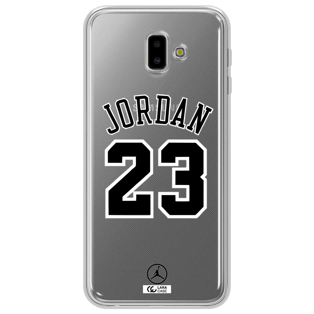 Twenty Three Jordan Samsung J6 Plus Clear TPU Case