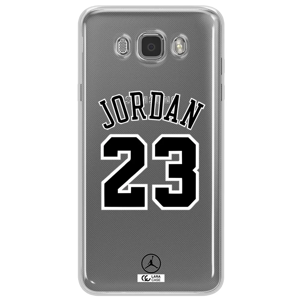 Twenty Three Jordan Samsung J7 2016 Clear TPU Case