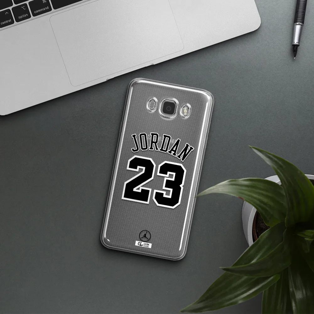 Twenty Three Jordan Samsung J7 2016 Clear TPU Case