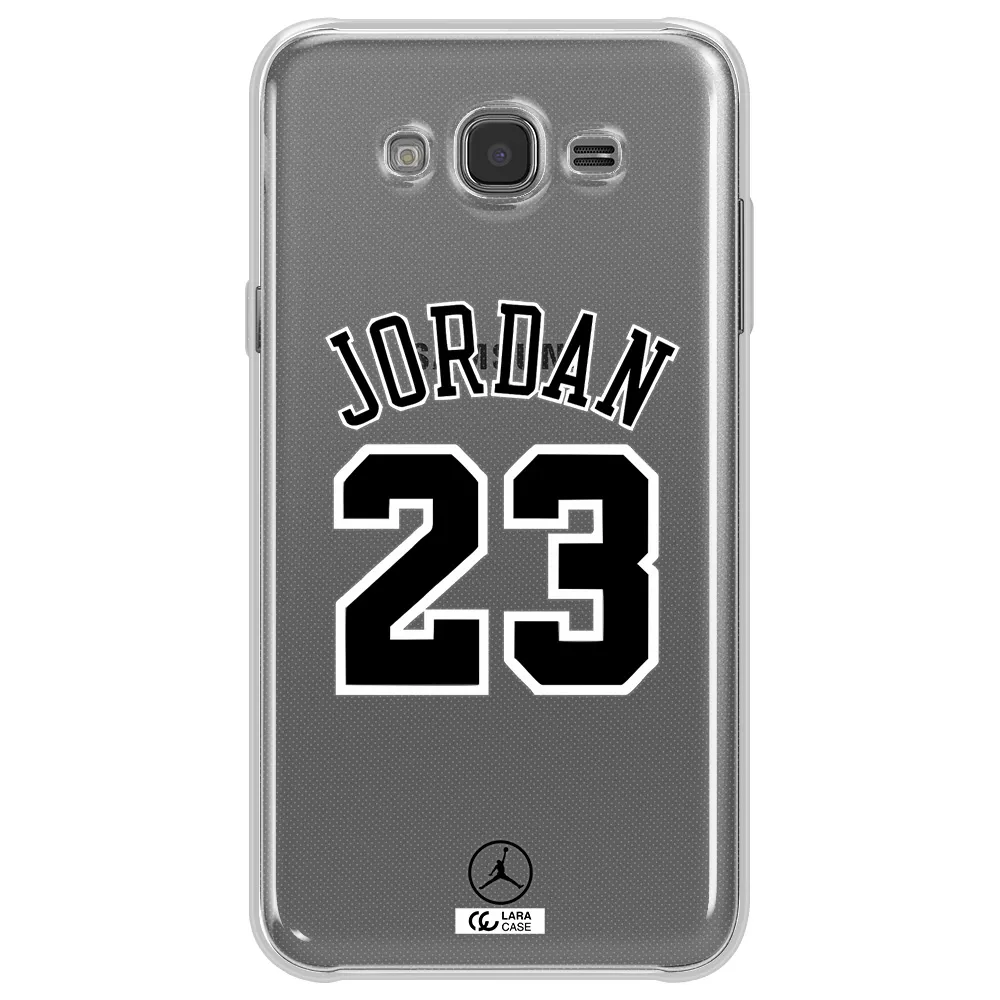 Twenty Three Jordan Samsung J7 Core Clear TPU Case
