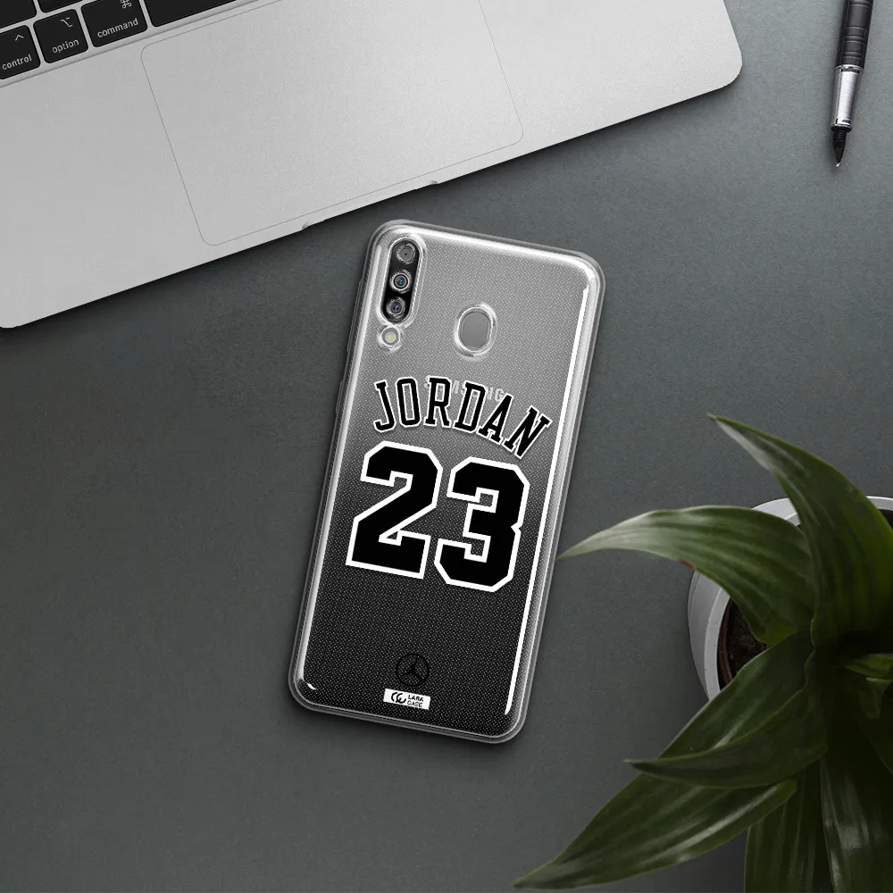 Twenty Three Jordan Samsung M30 Clear TPU Case