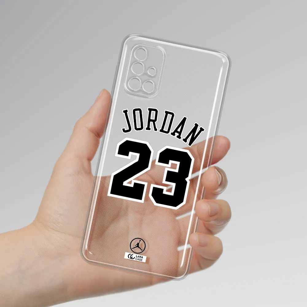 Twenty Three Jordan Samsung M51 Clear TPU Case