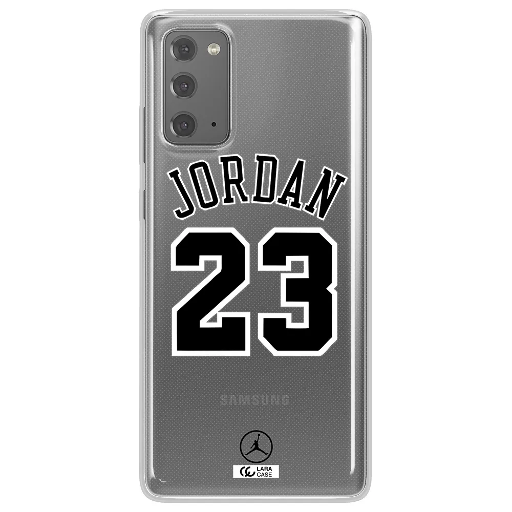 Twenty Three Jordan Samsung Note 20 Clear TPU Case
