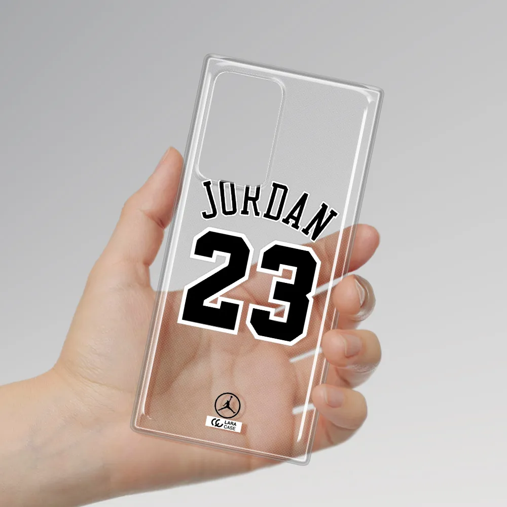 Twenty Three Jordan Samsung Note 20 Ultra Clear TPU Case