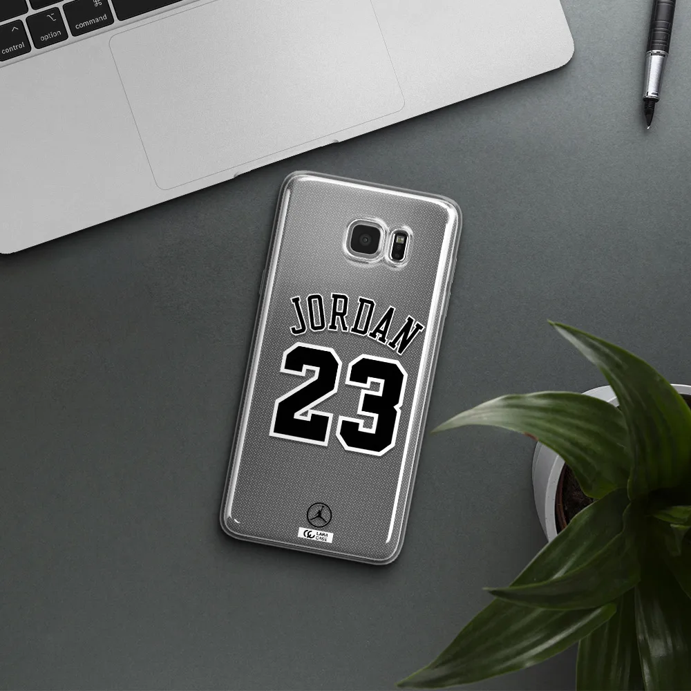 Twenty Three Jordan Samsung Note 5 Clear TPU Case