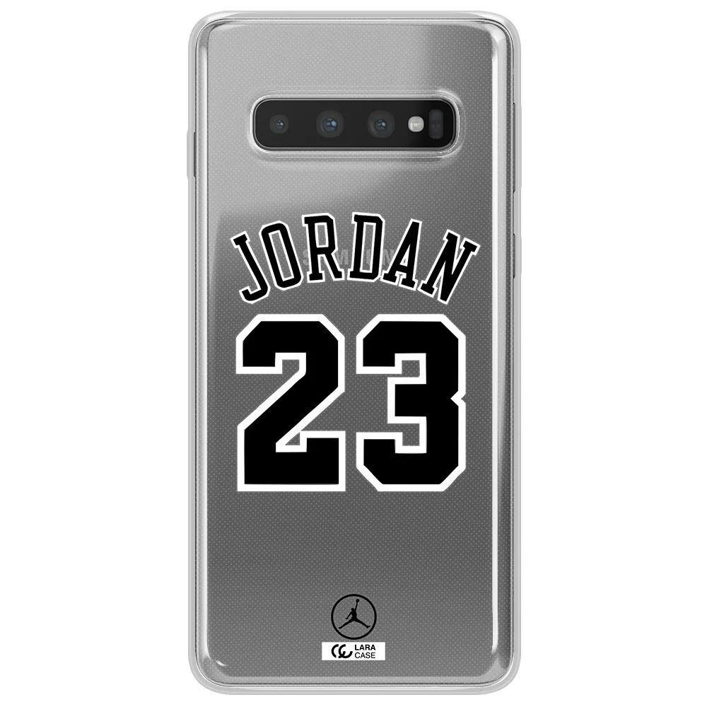 Twenty Three Jordan Samsung S10 Clear TPU Case