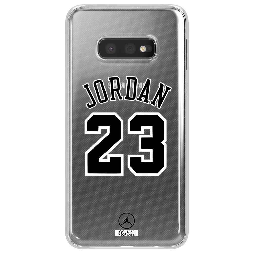 Twenty Three Jordan Samsung S10e Clear TPU Case